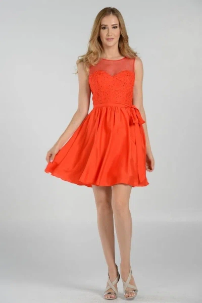 Truedames Cute Homecoming Dress In Red