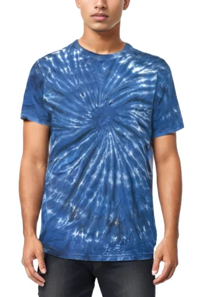 Truedames Cyclone Pinwheel Tie-dyed Tshirt In Blue