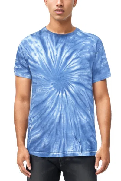 Truedames Cyclone Pinwheel Tie-dyed Tshirt In Blue