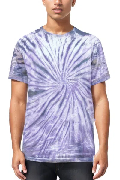 Truedames Cyclone Pinwheel Tie-dyed Tshirt In Purple