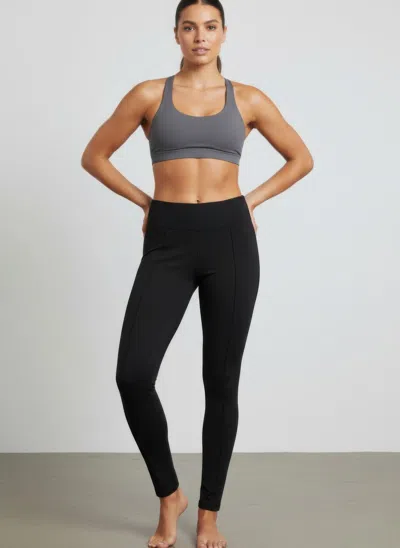 Truedames Dash Solid Pull On Pants In Black