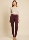 Truedames Dash Solid Pull On Pants In White