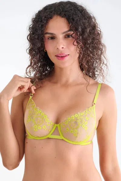 Truedames Delicate Demi Support Bra In Multi