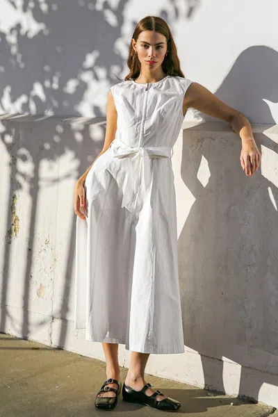 Truedames Delicate Dreams Woven Midi Dress In White