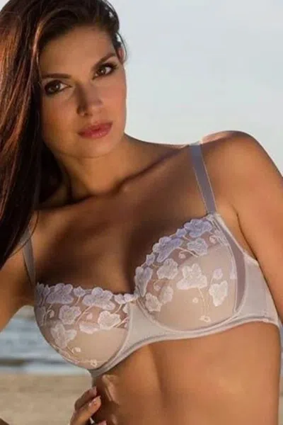 Truedames Delicate Full Cup Lingerie In Neutral