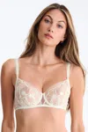 Truedames Delicate Lace Wired Bra In Multi