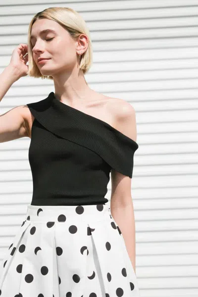 Truedames Designs Beyond Knit Bodysuit In Black