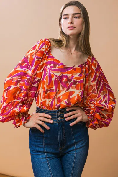 Truedames Desirable Style Woven Top In Multi