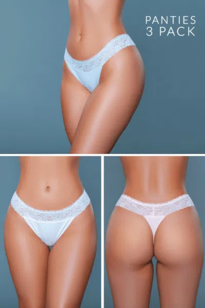 Truedames Devon Thong 3 Pack In Multi