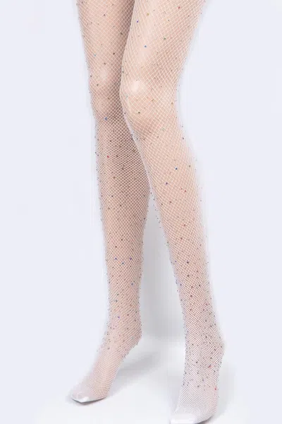 Truedames Diva Inspired Stocking In White