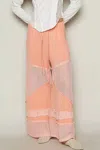 Truedames Drawstring Elastic Waistband Wide-leg Pants In Multi