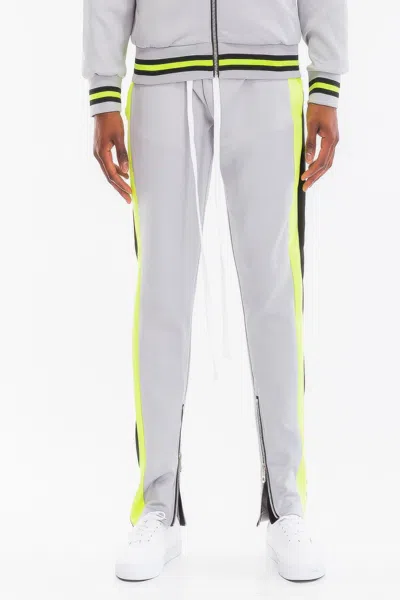 Truedames Dual Stripe Track Pant Sweats In Gray