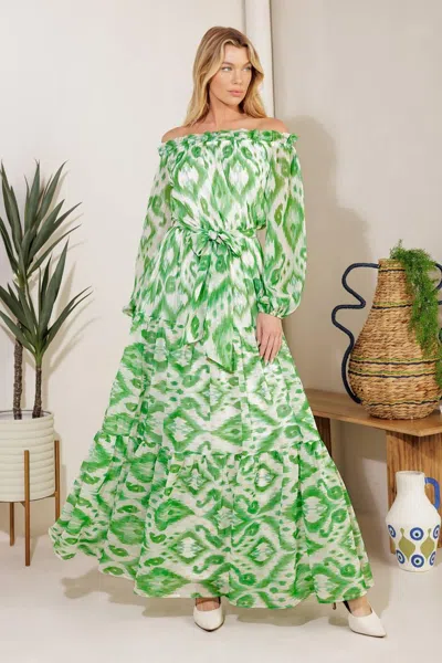 Truedames Eclipse's Whisper Woven Maxi Dress In Multi