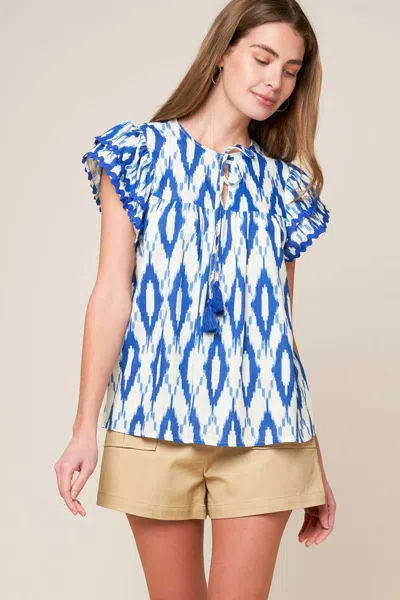 Truedames Effortless Selection Woven Top In White