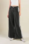 Truedames Elegant Elevation Denim Pants In Black