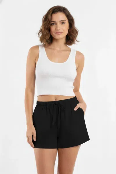 Truedames Essential Cotton Comfort Shorts In Blue