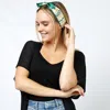 Truedames Ethnic Print Satin Head Scarf In Multi