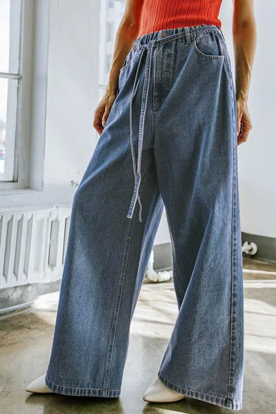Truedames Everything Counts Denim Pants In Blue