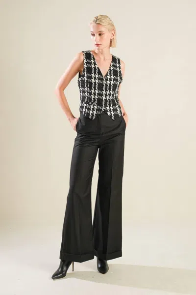 Truedames Falling Deeper Woven Pants In Black