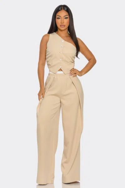 Truedames Fanny Pants Set In Pink