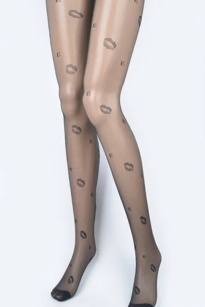 Truedames Fashion Panty Stocking In Black