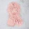 Truedames Faux Fuzzy Fur Fluffy Scarf In Pink