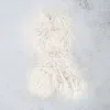 Truedames Faux Fuzzy Fur Fluffy Scarf In White