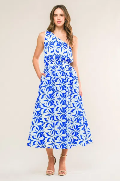 Truedames Feel The Beat Woven Midi Dress In White