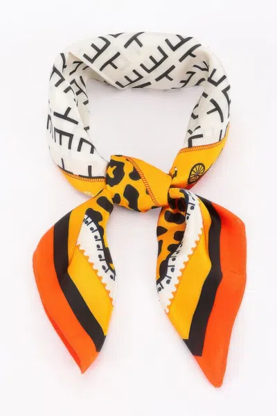 Truedames Fierce Animal Print Bandana For Standout Looks In Orange