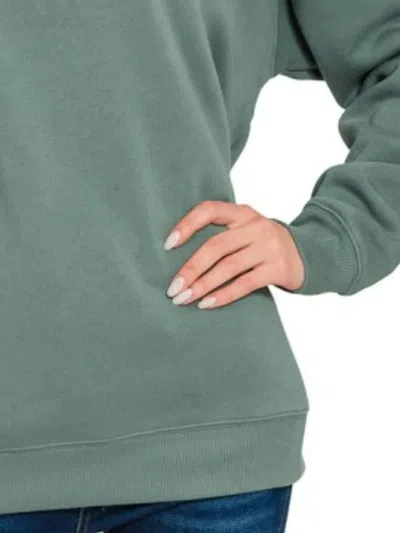 Truedames Fleece Round Neck Sweatshirts In Multi