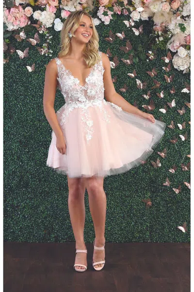 Truedames Floral Party Cocktail Dress In Multi