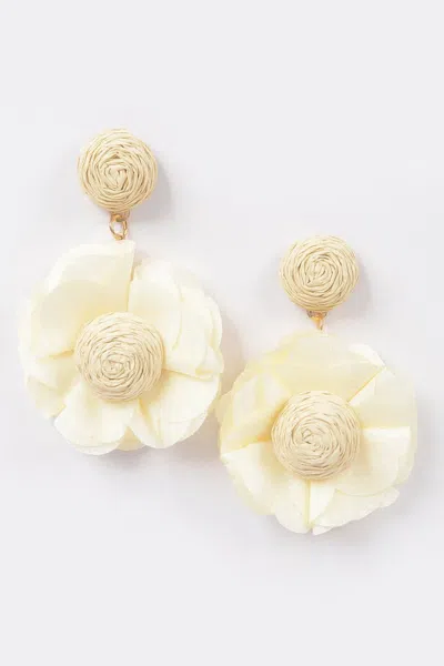 Truedames Flower Earring In Neutral
