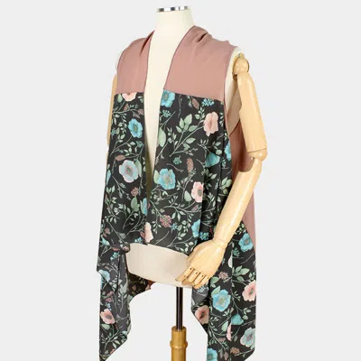 Truedames Flower Pattern Vest In Multi