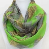 Truedames Flower Polyester Infinity Spring Scarf In Multi