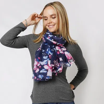 Truedames Flower Printed Scarf In Multi