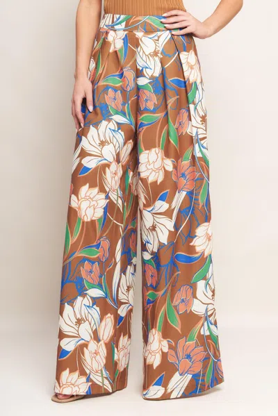 Truedames Forever Be Woven Pants In Brown