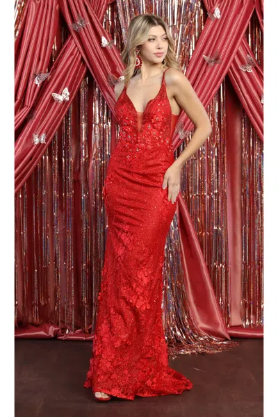 Truedames Formal Prom Gown In Pink