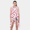 Truedames Fox Pattern Cover Up Vest In Multi