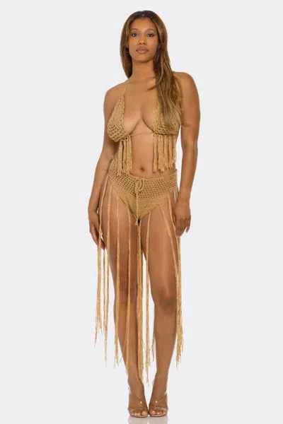 Truedames Fringe Fever Bikini In Multi