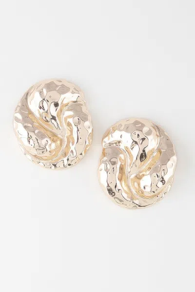 Truedames Golden Twist Earrings