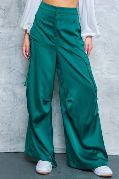 Truedames Graceful Movements Pants In Blue