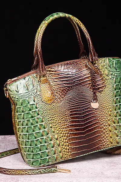 Truedames Gradient Pu Leather Handbag In Multi