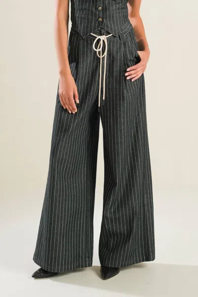 Truedames Hazy Days Denim Pants In Black