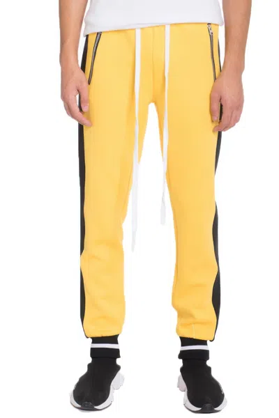 Truedames Heavy Weight Sweat Joggers In Yellow