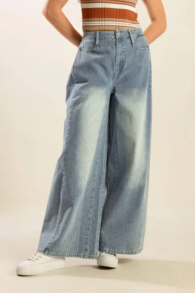 Truedames High Stakes Denim Pants In Multi
