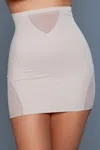 Truedames High-waisted Half Slip In Brown