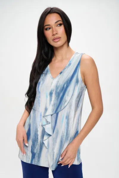 Truedames Hit Cascade Drop Tank In Blue