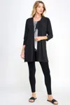 Truedames Hit Duster Jacket In Black