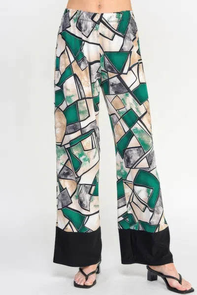 Truedames Hit Flared Pants In Multi