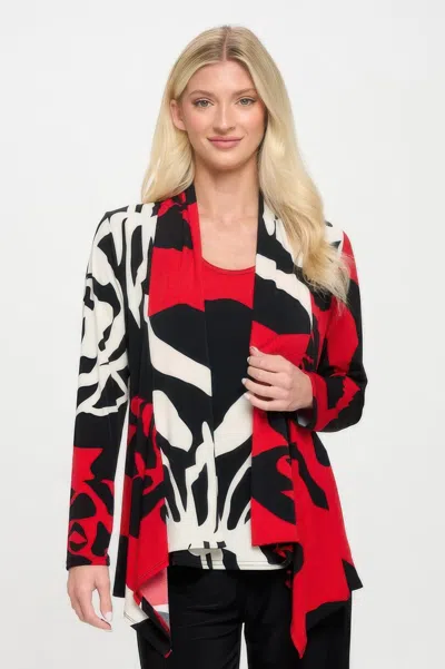 Truedames Hit Mid Cut Jacket In Red